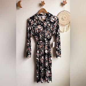 Lularoe Ellie dress floral XS